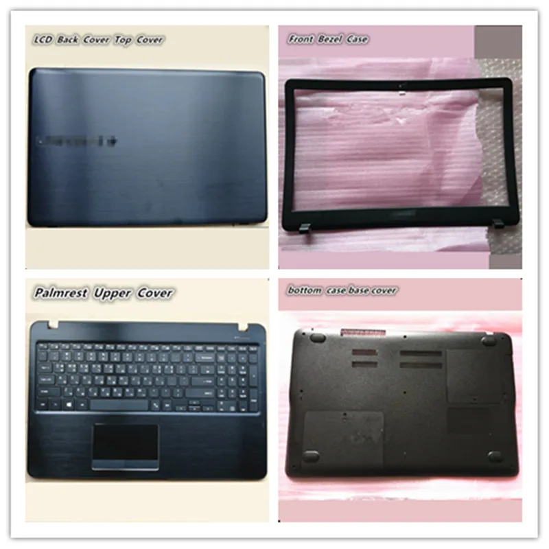 

New Laptop For Samsung 500R5M NP550R5M NT500R5M LCD Back Cover Top Cover Case Bezel Housing Case Bottom Cover non-Touch Version