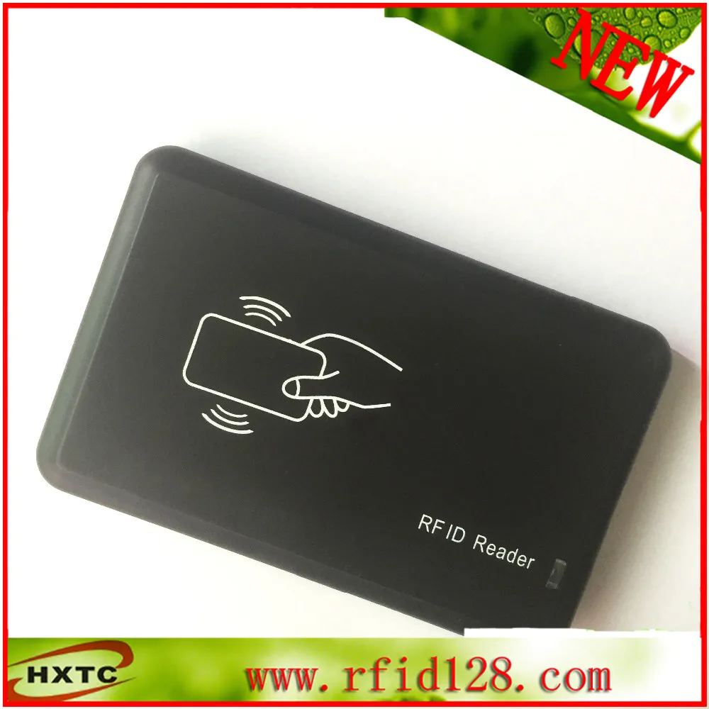 Free Shipping 125KHz Black USB Proximity Sensor Smart rfid id Card Reader For EM4100&TK4100 &Compatible Card/Tag No Need Driver new security black usb rfid id reader proximity smart 125khz em4100 card read free shipment