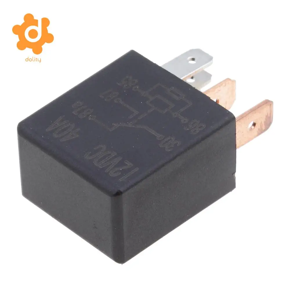 5 Pieces 12V Micro 30A 5-Pin Automotive Changeover Relay Car Bike Boat