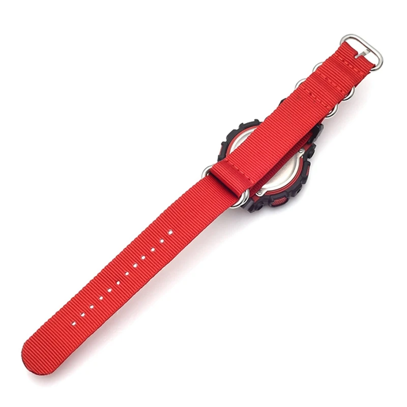 Ремешок для часов набор инструментов на резинках комплект нейлоновые наручные часы полосы толстые булавки с пряжкой конвертер замена аксессуары для Casio