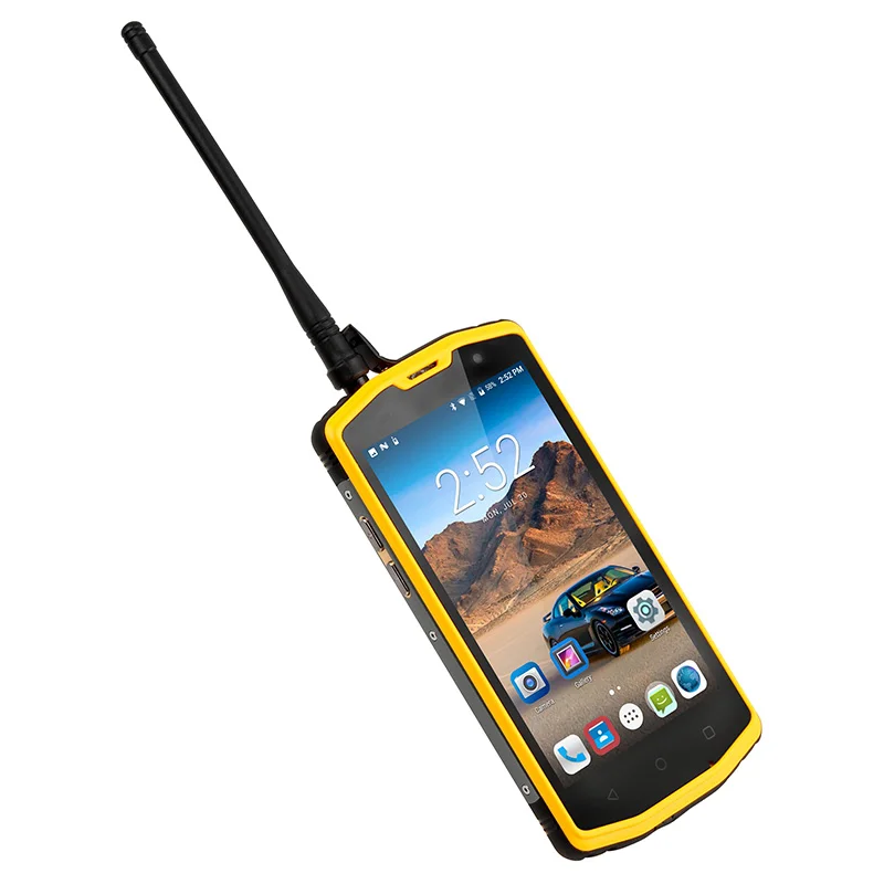 Мобильный телефон S962B IP68 Водонепроницаемый Android 7,0 NFC телефон UHF 400-480MHz walkie talkie 5100mAh Dual SIM карта смартфон