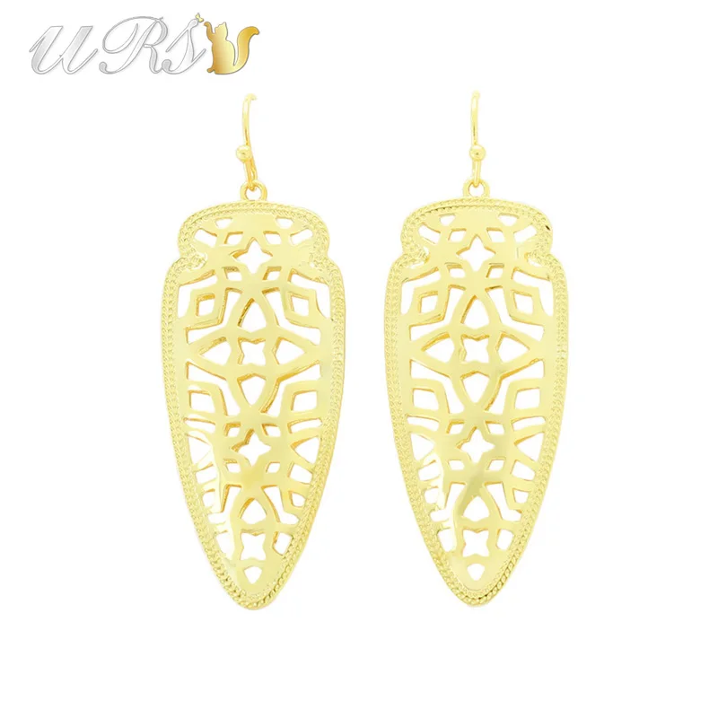 

Trendy KS Sadie Spear Earrings in Gold Modern Jewelry for Women Wholesale Gift