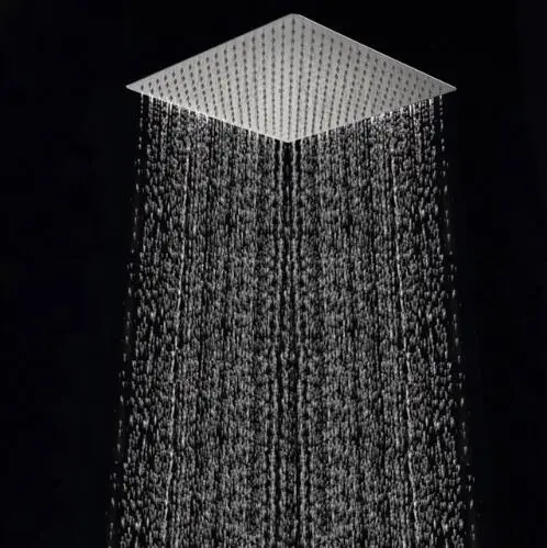 

Chrome 40cm * 40cm Rainfall Shower Head 16 inch Ceiling Rain Shower Rain Shower Head 16 inch