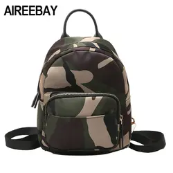 AIREEBAY Для женщин мини-рюкзак женский маленький Back Pack школьная сумка для девочек-подростков дамы Повседневное рюкзак для путешествий сумка