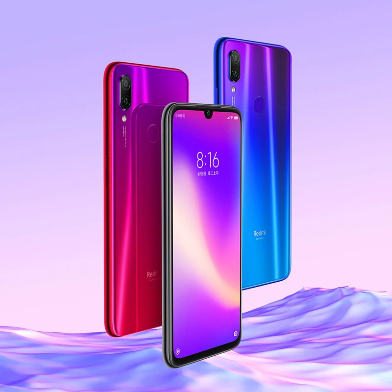 Мобильный телефон Xiaomi Redmi Note 7 Pro с глобальной прошивкой, 6 ГБ, 128 ГБ, Восьмиядерный процессор Snapdragon 675, 4000 мАч, 6,3 дюйма, 2340*1080, 48MP+ 5MP