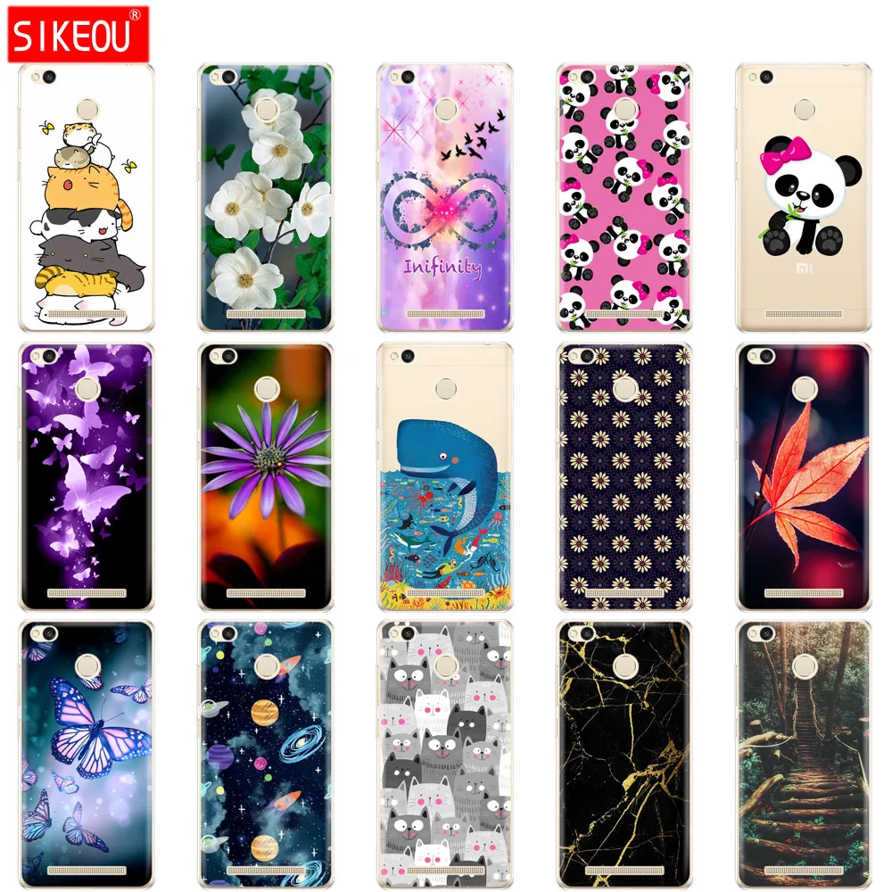 

silicone Case For Xiaomi Redmi 3s Redmi 3 Pro Case soft Cover for xiomi Redmi 3S 3 S Pro funda 5.0" Coque Skin shockproof bag