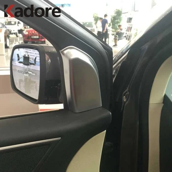 

For Ford Edge 2015 2016 2017 ABS Matte Window Triangel Cover Trim Side Door A Pillar Car Styling Interior Accessories