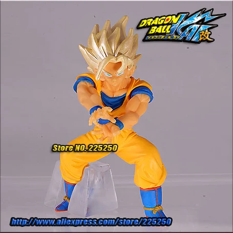 

Japanese Anime DRAGONBALL Dragon Ball Z/Kai Genuine Original BANDAI Gashapon PVC Toys Figure HG 14 Goku Super Saiyan