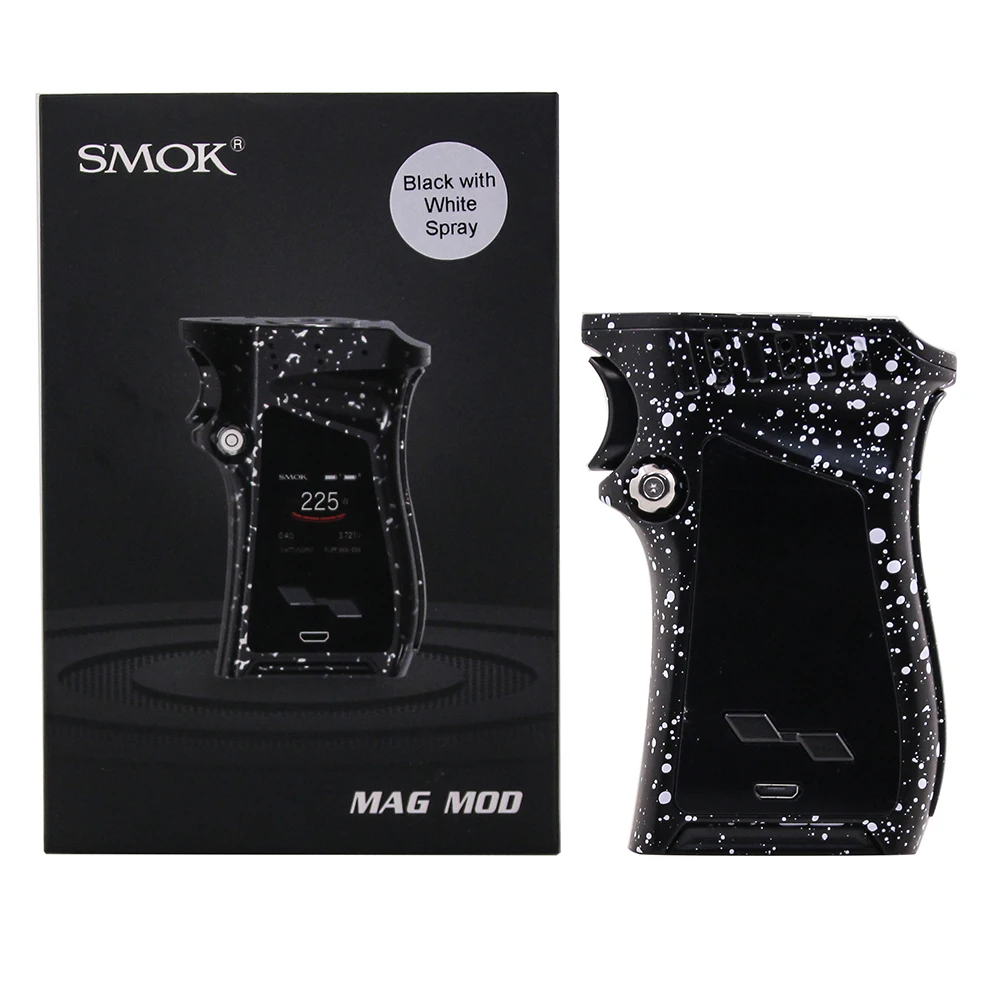 Original SMOK Mag Box Mod 225W Right Hand Vape Electronic e Cigarette for Atomizer TFV12 PRINCE Tank V12 Prince Vaporizer Coil