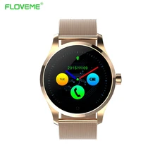 Floveme bluetooth smart watch für ios android pulsmesser schrittzähler wearable electronic device smartwatch call armband