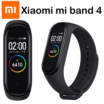 

Original Xiaomi Mi Band 4 Smart Wristbands Miband 3 Bracelet Heart Rate Fitness Tracker Touch Screen pulsera inteligente 2019