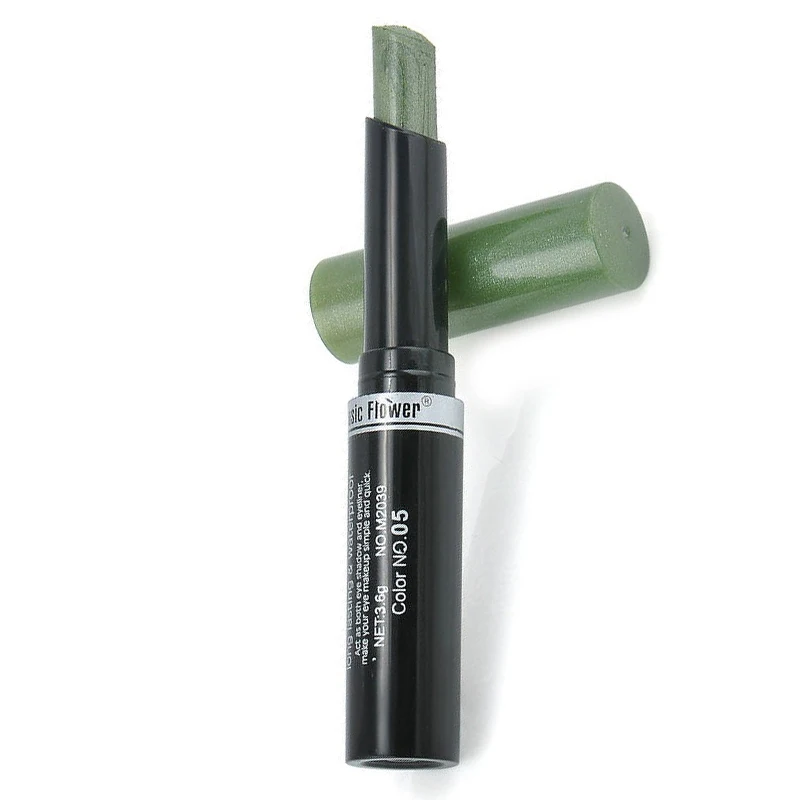 

HHFF music flower Lying silkworm Eye shadow Pen Makeup Tool Green 5#