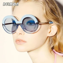 Belmon Fashion Round Sunglasses Women Brand Designer Vintage Sun Glasses For Ladies UV400 Oculos de Sol Female Sunglass RS652 Belmon Fashion Round Sunglasses Women Brand Designer Vintage Sun Glasses For Ladies UV400 Oculos de Sol Female Sunglass RS652