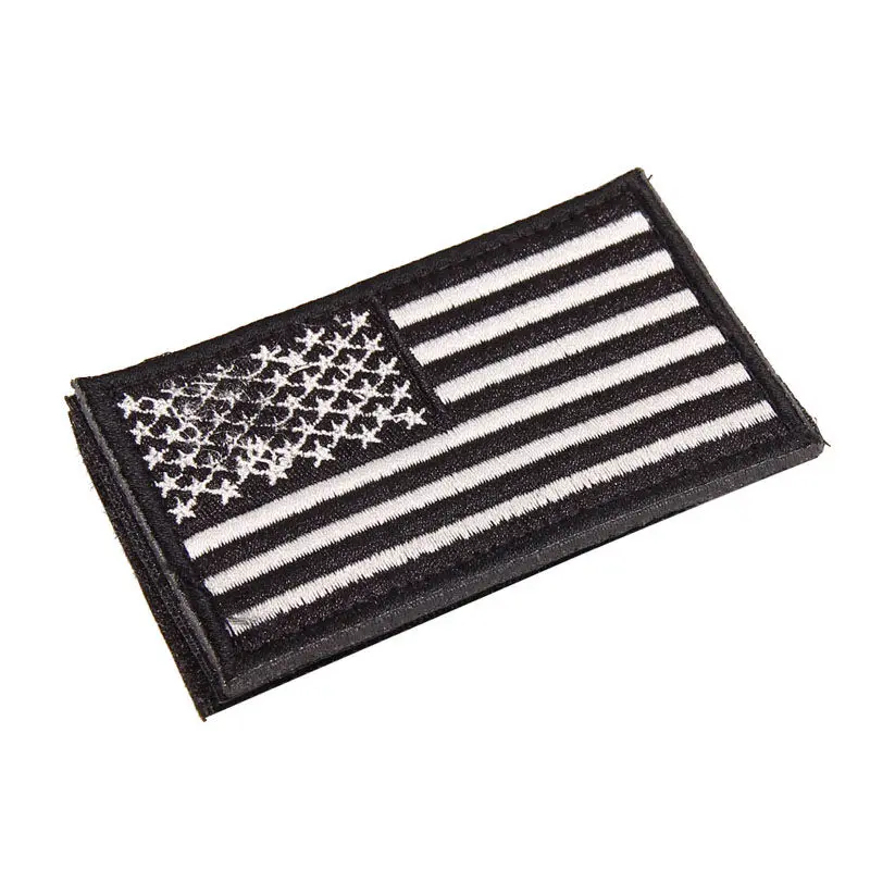Высококлассная вышитая нить Американский вышитый флаг нашивка патриотическая США Военная тактика нашивка железная или пришить к любой одежде