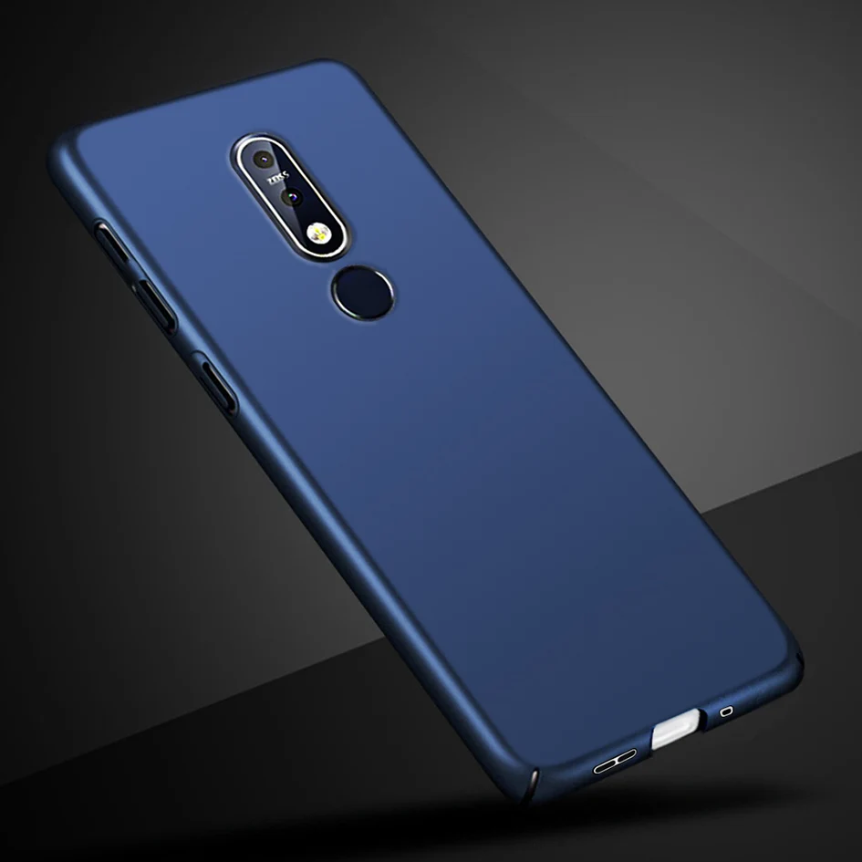 Для защиты Nokia 7 1 чехол для телефона 2018 Чехлы 5 84 &quotМатовый Жесткий пластиковый