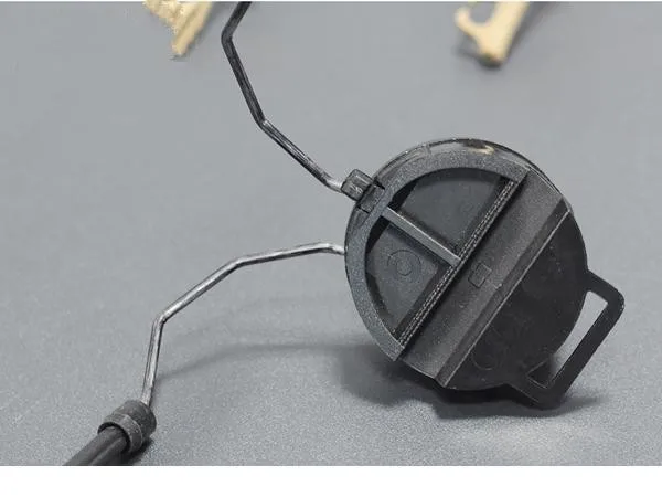 PT Headset And Helmet Rail Adapter Set Z3AD PELTOR FOR for Comtac I and II Headset Black FG DE (3)