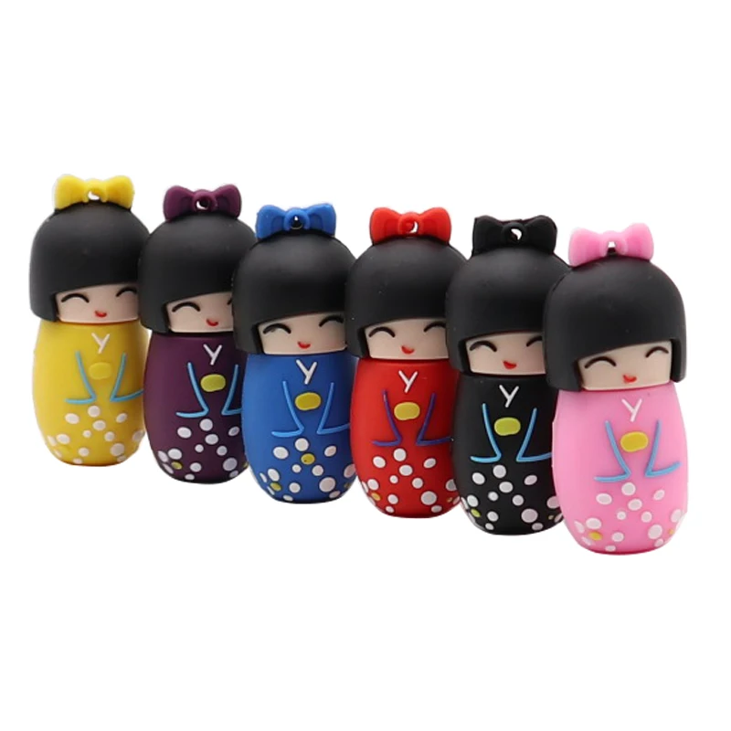 Pendrive cartoon tumbler usb stick 4GB 8GB 16GB 32GB 64G cute Japanese girl memory stick pen drive creative gift usb flash drive Pendrive cartoon tumbler usb stick 4GB 8GB 16GB 32GB 64G cute Japanese girl memory stick pen drive creative gift usb flash drive