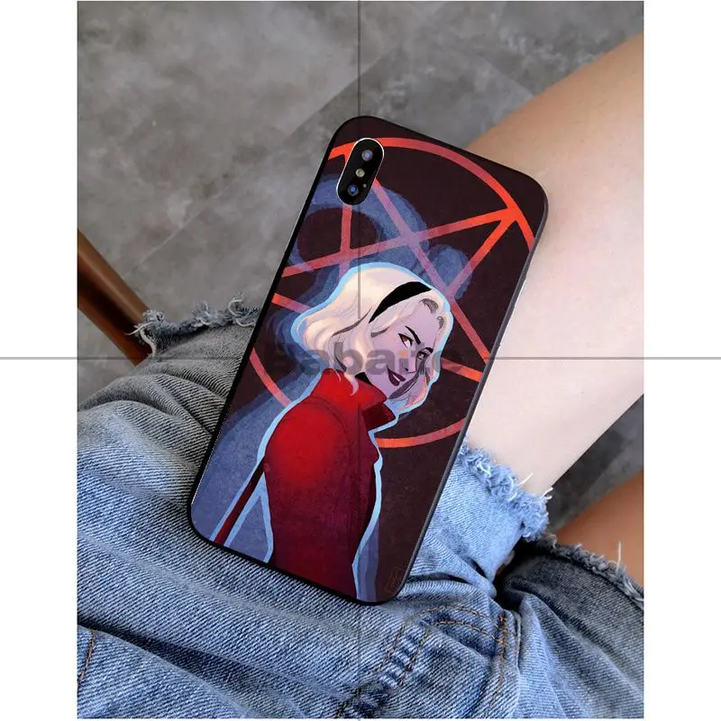 Babaite Chilling adventures of Sabrina TPU Мягкий силиконовый черный чехол для iPhone X XS MAX 6 6s 7 7 plus 8 8 Plus 5 5S SE XR - Цвет: A15