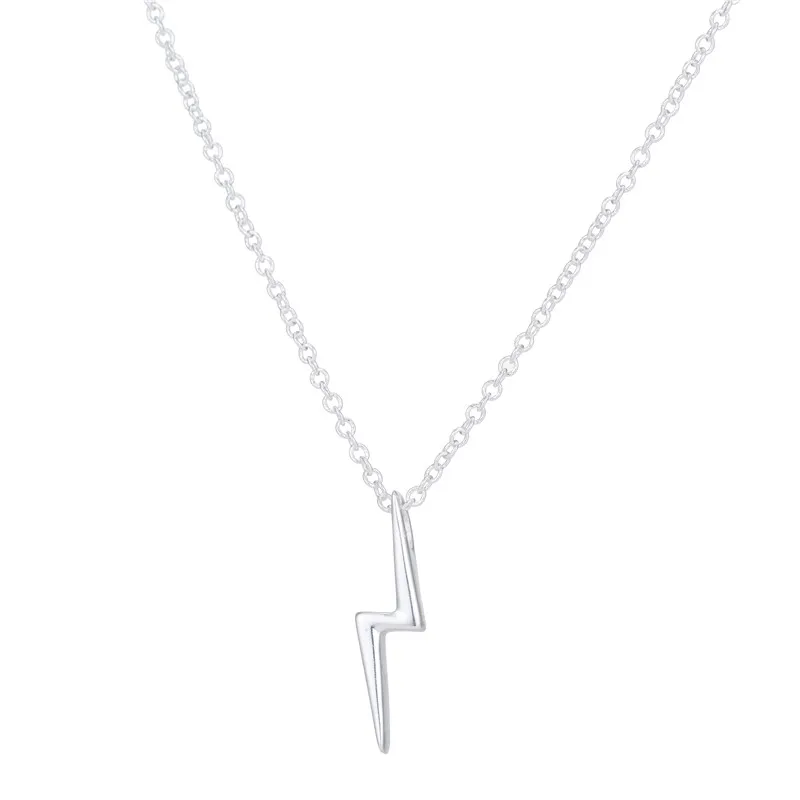 lightning necklace,lightning bolt necklace