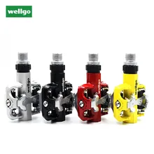 Wellgo WM001 Self-Locking pedals MTB bike clipless pedal Magnesium Alloy MTB Bicycle Pedals Wellgo WM001 Self-Locking pedals MTB bike clipless pedal Magnesium Alloy MTB Bicycle Pedals
