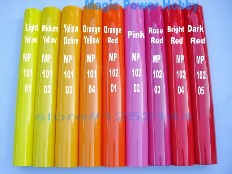 

2Meters Magic Power Hobby 64X200cm Hot Shrink Covering Film For RC Airplane Model DIY High Quality Free Shipping