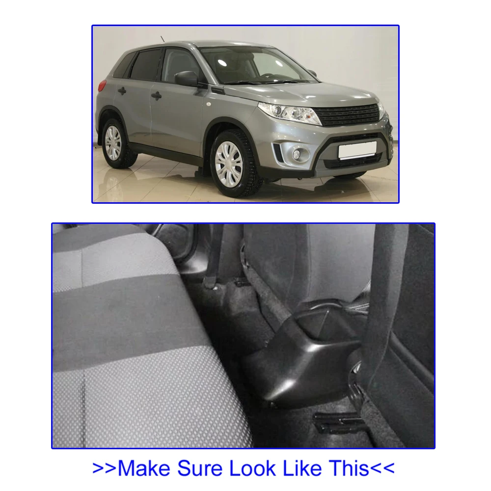 Подлокотник для Suzuki Vitara 2015 2019 черная кожаная пепельница с возможностью поворота
