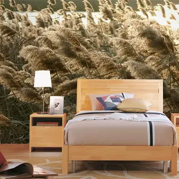 

Pastoral Wall Papers Nature Landscape Photo Wall Paper Mural Stickers 3D Living Room Bedroom Self Adhesive Vinyl/Silk Wallpaper