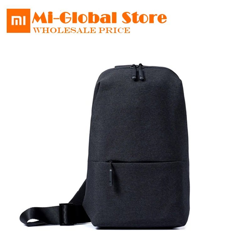 

original Xiaomi chest pack 4L capacity Backpack urban leisure Shoulder Type Unisex for camera DVD phones Travel bag