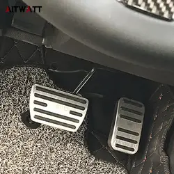 Для Honda CIVIC 2016 2017 В/MT газа тормозных сцепления для ног Установите Педали колодки украшения автомобильные аксессуары для укладки наклейки