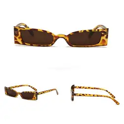 2018 высококачественные мини Квадратные Солнцезащитные очки для женщин брендовые дизайнерские винтажные Ретро солнцезащитные очки с