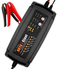 Smart Car Battery Charger 12V or 24V Battery Charger Maintainer & Desulfator 2A/4A/8A or 1A/2A/4A AGM GEL WET Battery Charger
