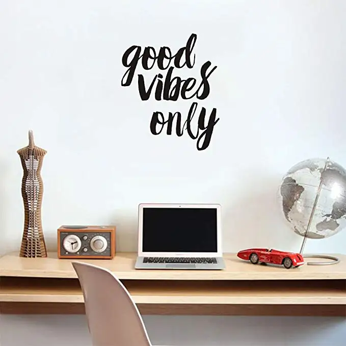 Виниловые для украшения стен GOOD VIBES|Наклейки на стену| |