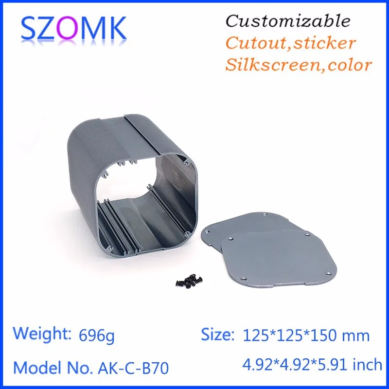 szomk aluminum extrusion case extruded aluminum enclosure aluminum box enclosure electronics (7)
