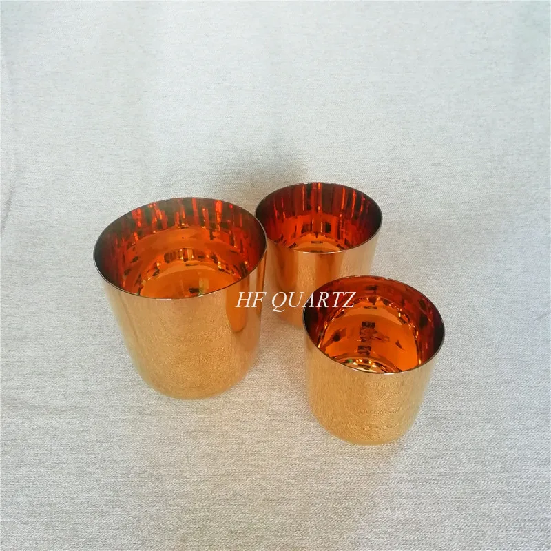 

HF 4th Golden Crystal Singing Bowl 7 Pieces 7 Chakra Notes With Seven Bags Customization