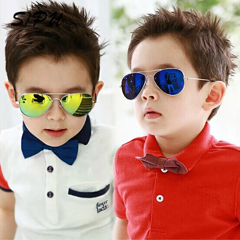 Buy Fashion Kids Sunglasses Boys Girl Piolt Style