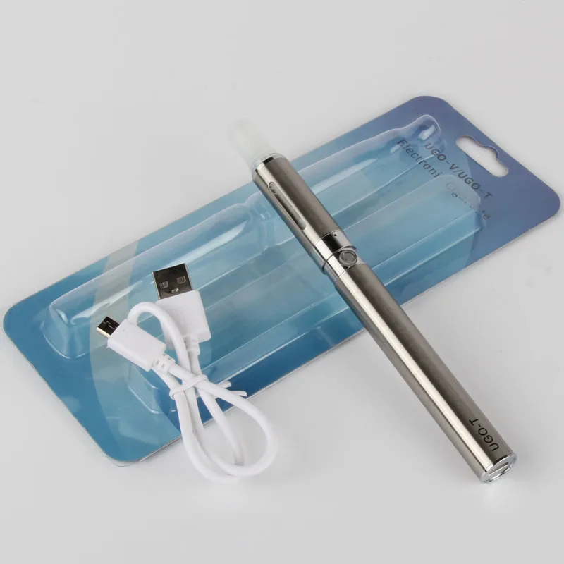 

UGO-T Electronic Cigarette MT3 Atomizer with Mircro USB Passthrough Battery 1100mah UGO T E Cigarette Starter Kit Vape pen