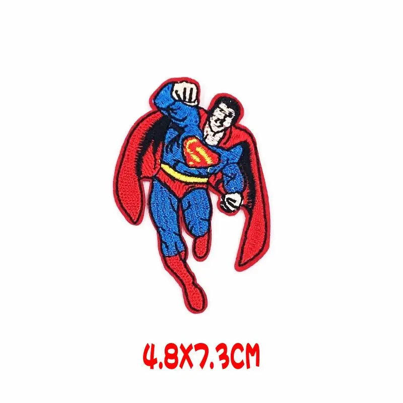 1 шт. Супермен, Логотип S значки железо на аппликации шитье на вышитые патч для одежды джинсы аппликации на одежду DIY аксессуары
