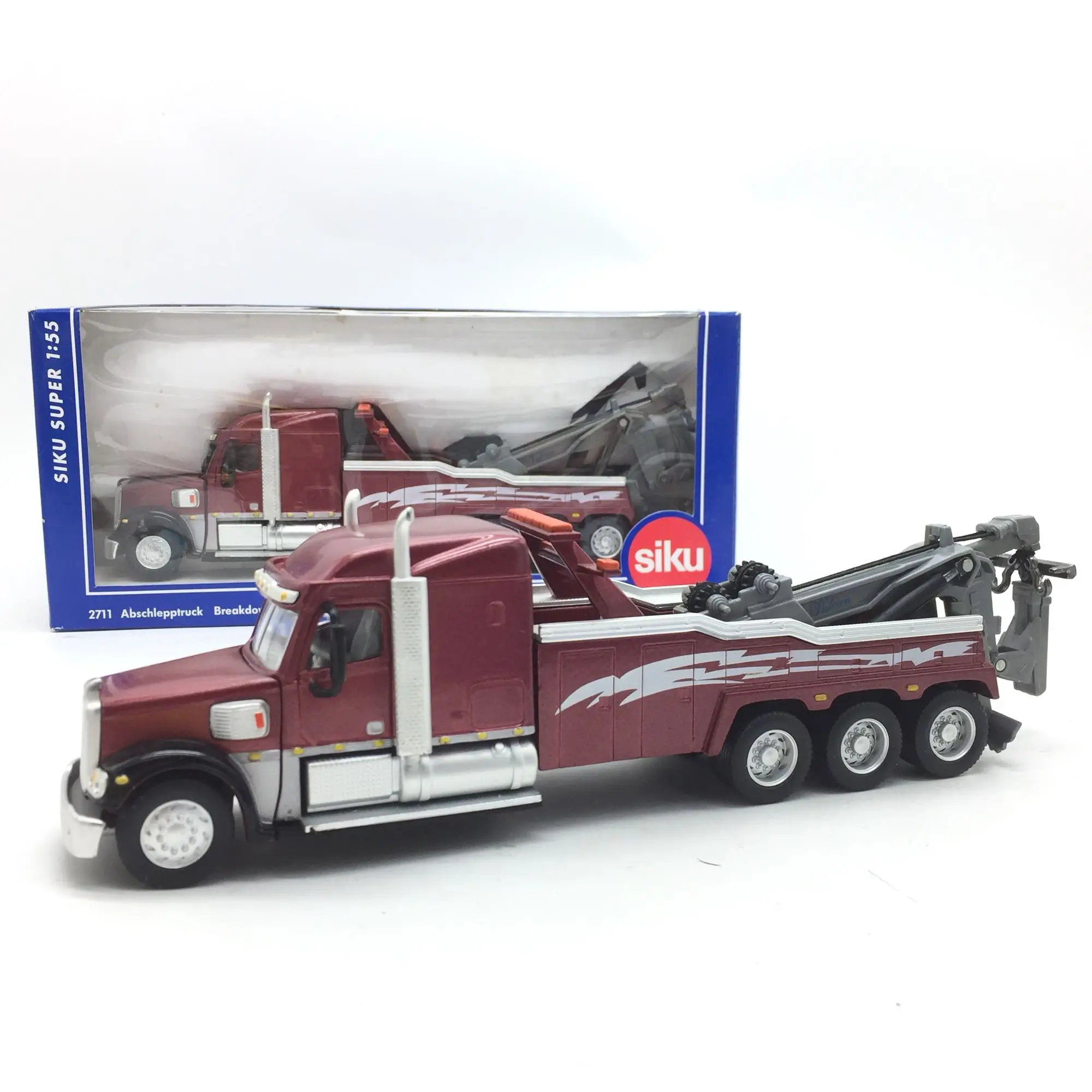 1:55 тяжелый прицеп Freightliner из сплава высокопрочный Коллекционная модель