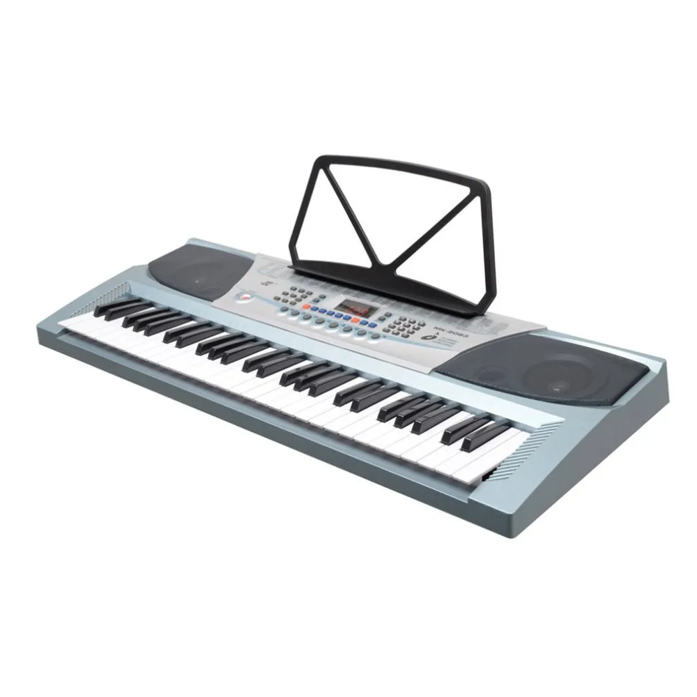 

54 Keys Electronic Piano Keyboard 100 Timbres 100 Rhythms Electronic Organ LED Display Two Teaching Methods Electric Piano