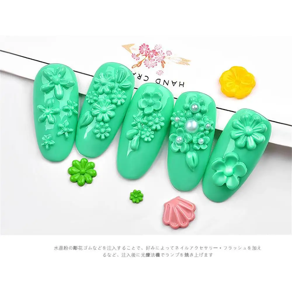 3D дизайн ногтей силиконовая форма модный цветок ромашка шаблон Листья Форма УФ-гель для ногтей Дизайн маникюрный аксессуар инструменты Горячая Распродажа