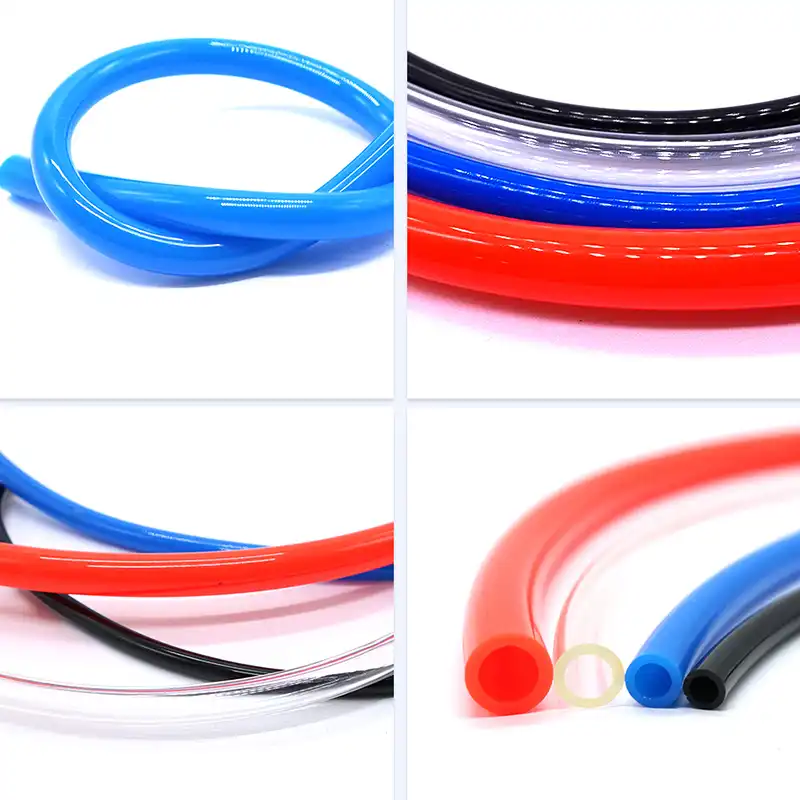10mm X 6.5mm Neumático Compresor De Aire Manguera Tubería PU Tubo 5M Negro