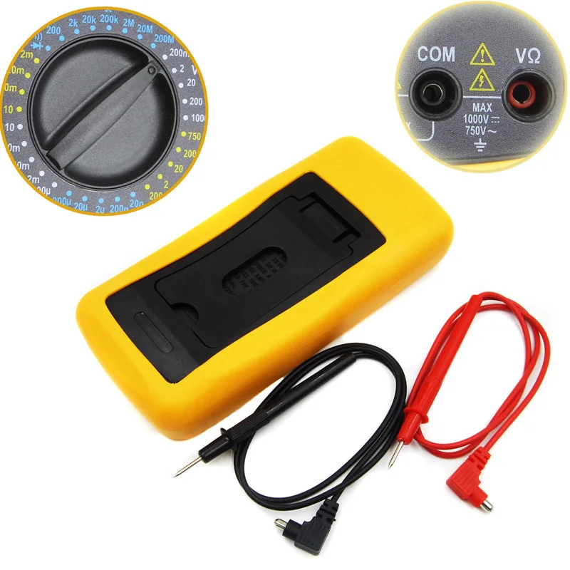 DT9205A DT 9205A AC DC LCD Дисплей профессиональный электрический ручной метр тестер|Модули