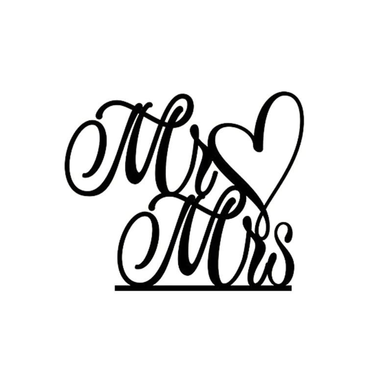 Download 16pcs Pack Wedding Cake Topper Casamento Decoration Unique Acrylic Custom Name Black Mr Mrs Bilayer Structure Love Stand Mr Mr Mr Pmr Mr Cake Topper Aliexpress