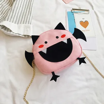 

Women's Bags Cartoon Devil Crossbody Chic Shoulder Phone Change sac main femme torebka damska shopper bolsa feminina woman bag