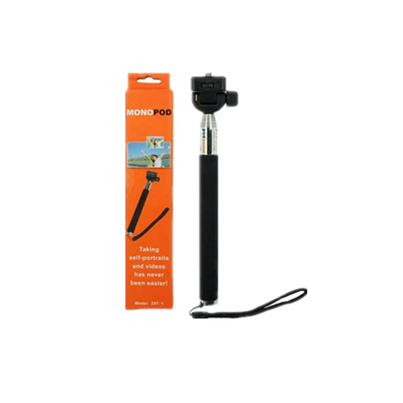 

Extendable Selfie Stick for GoPro/DSLR With Tripod Adapter Monopod For SJ4000 SJ7000 SJ8000 F60 Camera