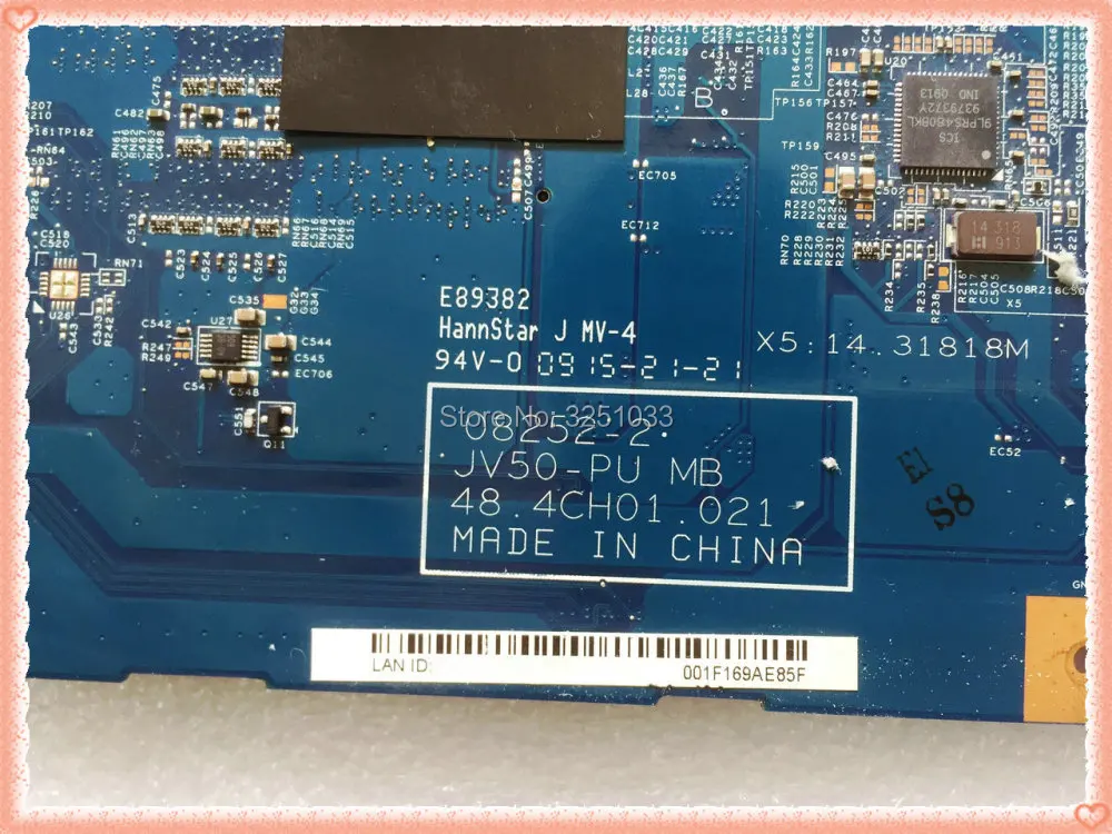 for ACER 5536 5536G integrated JV50-PU 08252-2 48.4CH01.021 AMD motherboard