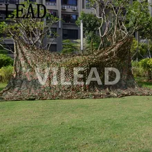 VILEAD 2,5 м x 3 м(8 футов x 10 футов) лесная цифровая камуфляжная сетка Военная армейская камуфляжная сетка джунгли солнечные укрытия для охоты кемпинга