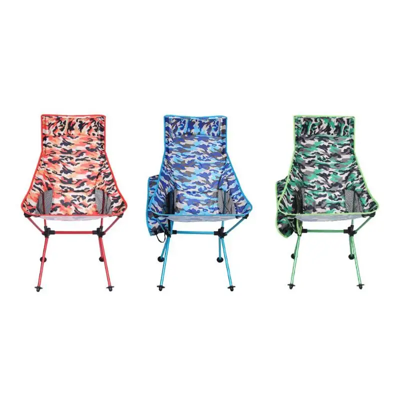

Outdoor Ultra Light Lengthen Folding Chair Camping Chair Multi-function Seat Oxford Cloth Aluminium Alloy Seat Fish Picnic Tool
