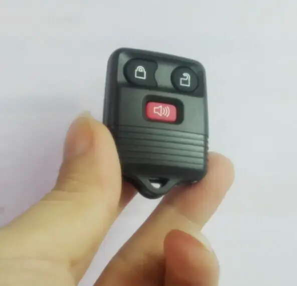 2 pçs novo escudo chave para ford keyless entrada remoto chave 3 botões vazio escudo só