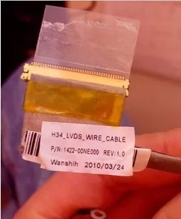Бесплатная доставка новый h34 _ lvds_wire_кабель 1422-00NE000 1422-00NF000 для R430 E400 H34E R430ig P0001 T0001 lcd